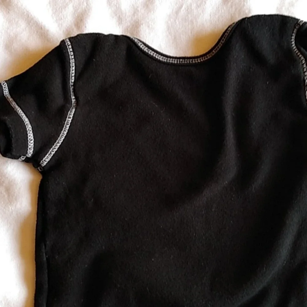 *NFL‎ Arizona Cardinals Baby Bodysuit Football Logo Team Apparel 3/6M Black